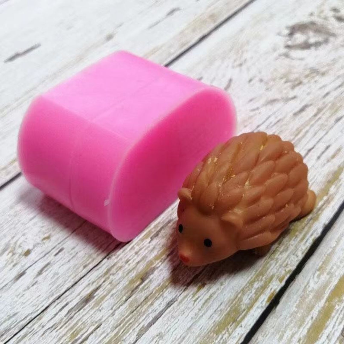 3D Litter Hedgehog Silicone Mould/hedgehog Cake Mould/cute Etsy