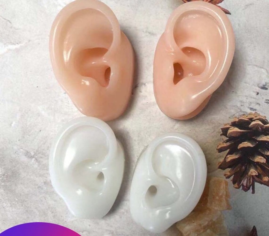 DIY Ears Silicone Mouldmodel Ear Displays for Etsy
