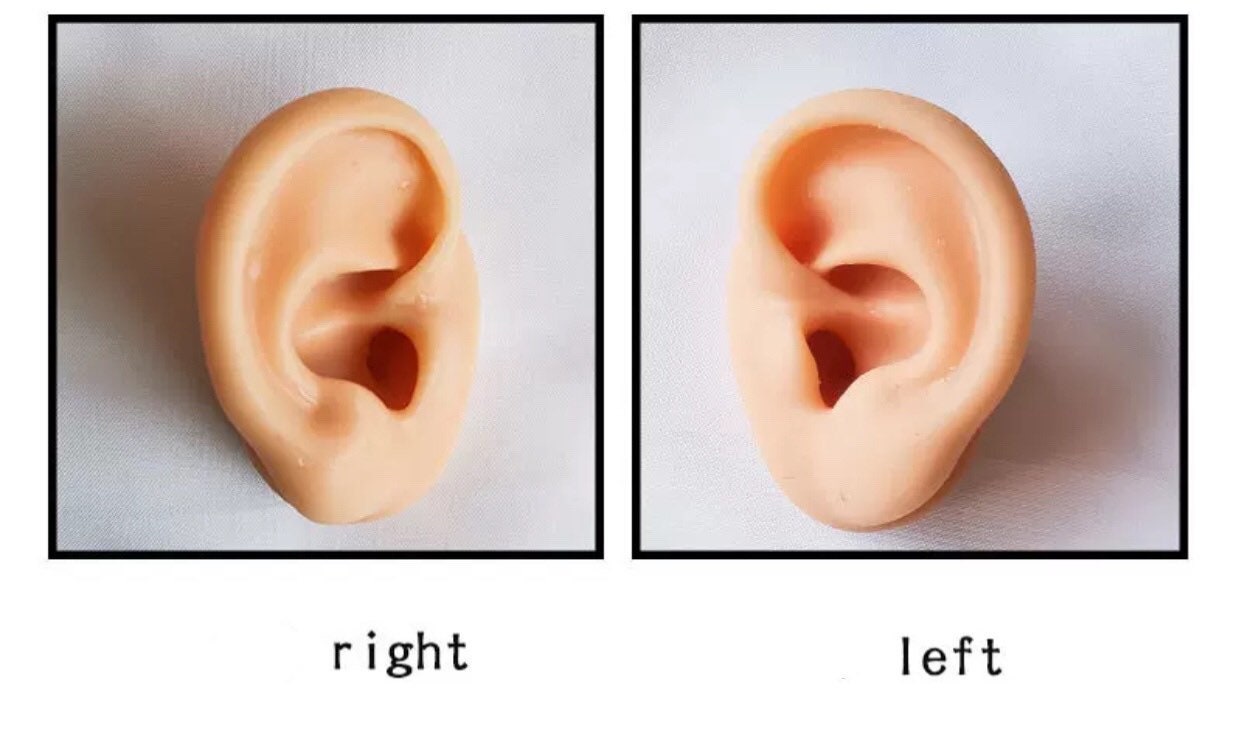 DIY Colorful Ears Silicone Mouldbody Jewelry Ears Prosthetic Etsy