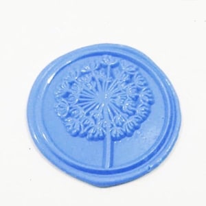 Timbro sigillo di cera di tarassaco/timbro sigillo di cera di fiori/kit di sigillatura di cera di tarassaco/timbro di cera di compleanno/set di scatole di timbri di cera per matrimoni