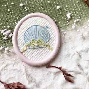 3D süßer Muschel Wachs Versiegelung Stempel / Muschel mit Perle Wachs Versiegelung Set / Muschel und Schleife Wachs Versiegelung Set / Geburtstagsgeschenk Wachs Siegel Stempel