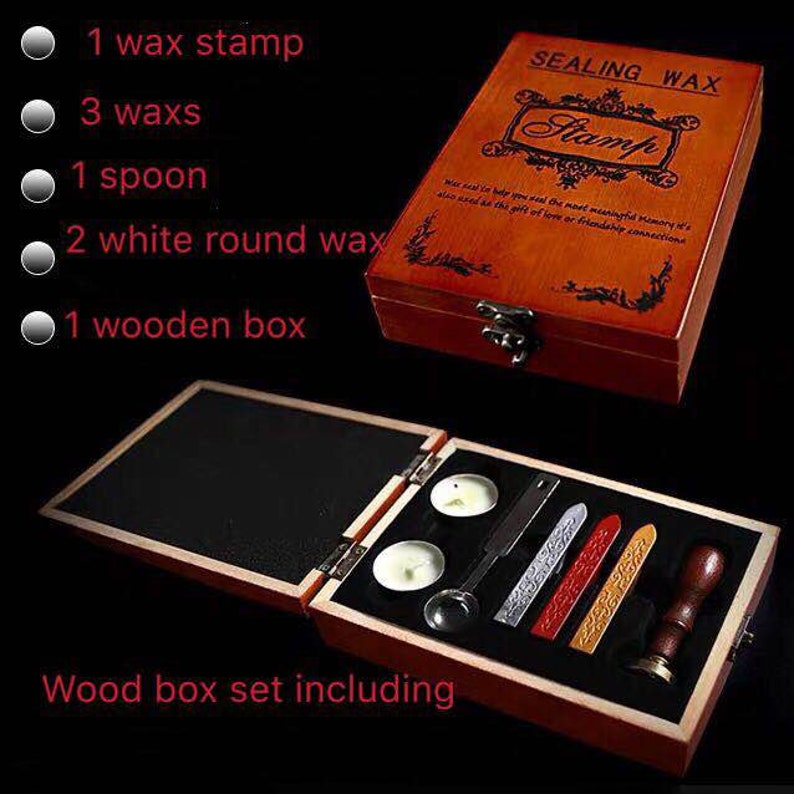 Swan wax seal stampSwan in the river wax seal stamp beautiful swan wax sealing kitwax stove wedding wax stamp box set