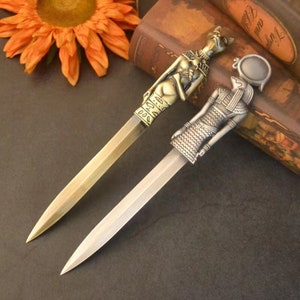 Abrecartas de metal / Cuchillo de papel / Cortador de sobres / Suministros de oficina