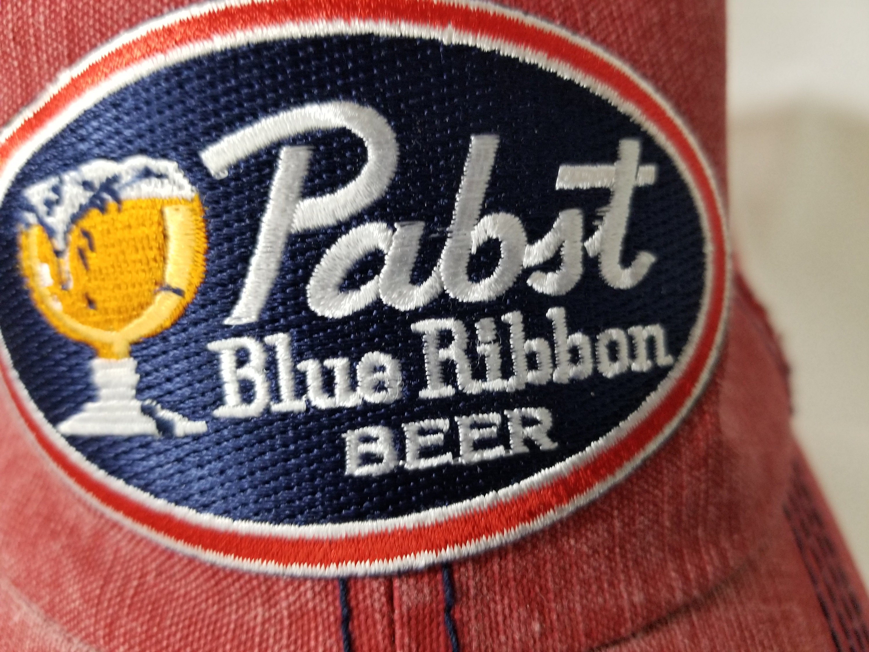 New Retro Pabst PBR Cap Hat Etsy