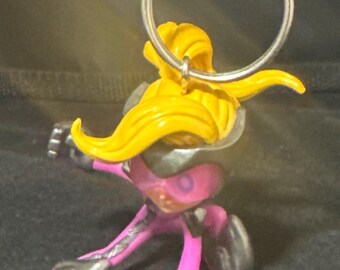 Skate girl hero Keychain