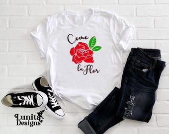 Como La Flor Selena T-Shirt: Reina de la Cumbia, Tejano Music