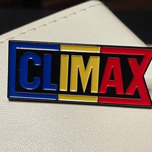 ClimaX 2&quot; pin de esmalte Gaspar Noé film logo
