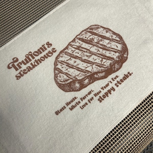 Sloppy Steaks Kundgebungstuch Ich denke, Sie sollten es lassen