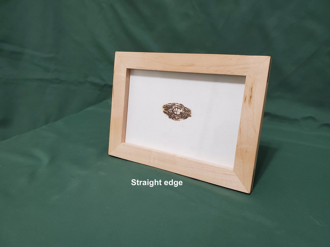 Natural maple picture frame Etsy