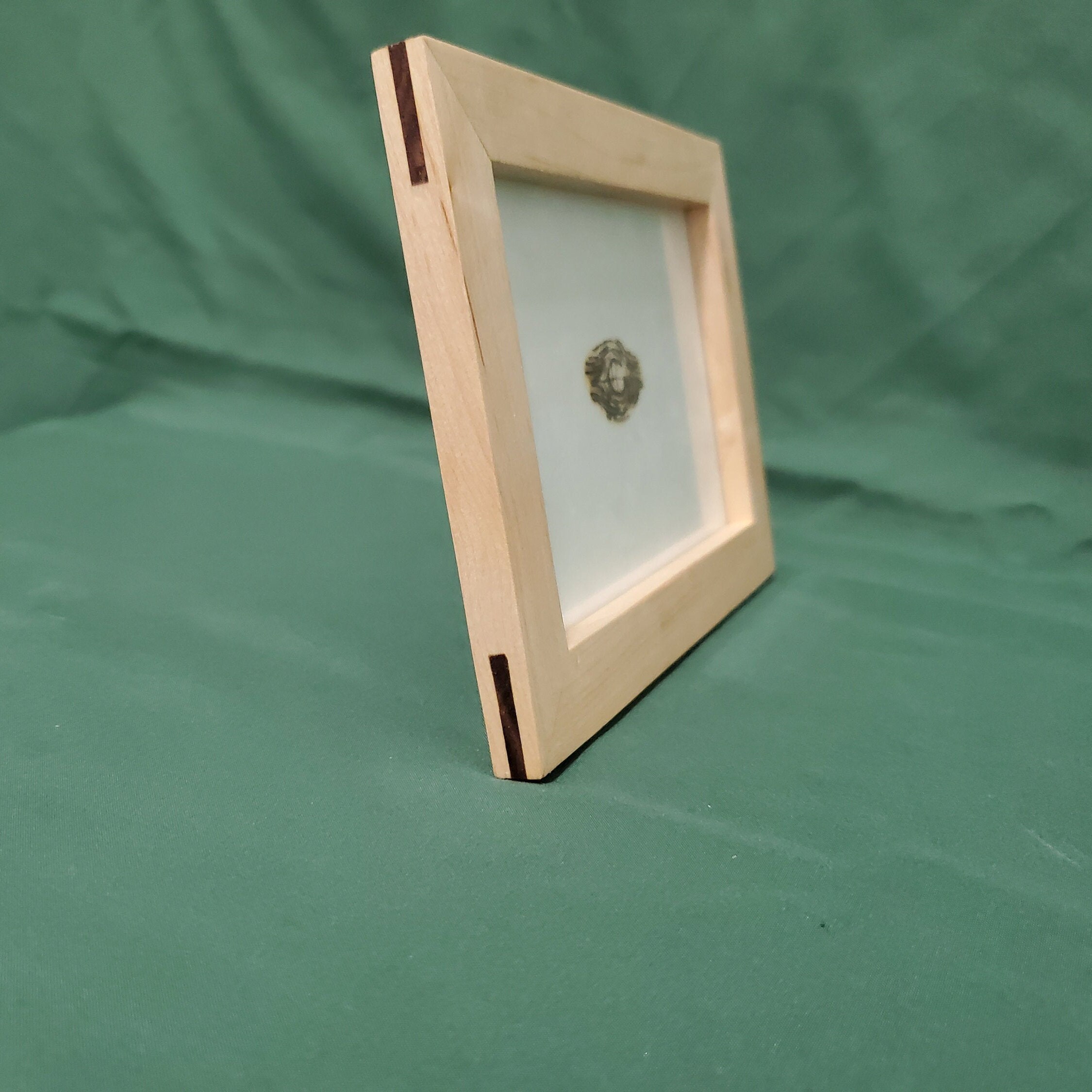 Natural maple picture frame Etsy