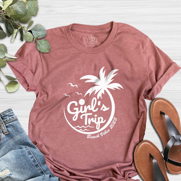 Girls Beach Trip Shirts Etsy