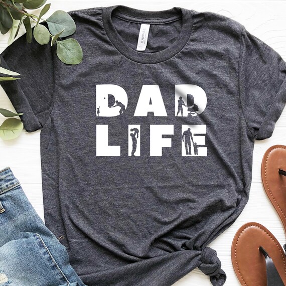 Daddy Fathers Gift Dad Gift From Wife Dad Life Shirt Top Hip Stylish Dad Gift Hip Dad T-Shirt Hipster Shirt Father's Day Dad Birthday