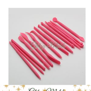 Clay Sculpting Tool Set, Polymer Clay, Dotting Tools, 14 Pieces