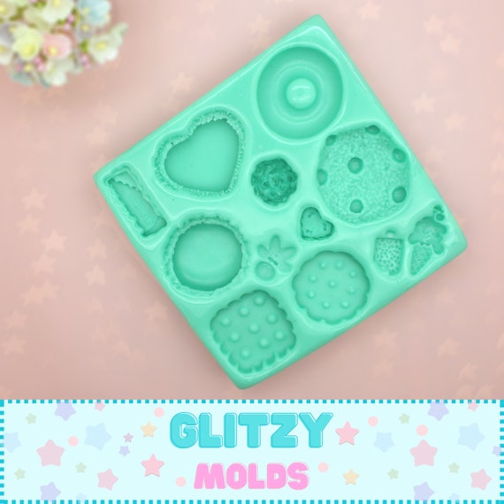 Silicone Mold for Air Dry Clay and Polymer Clay Art Accents, Clay