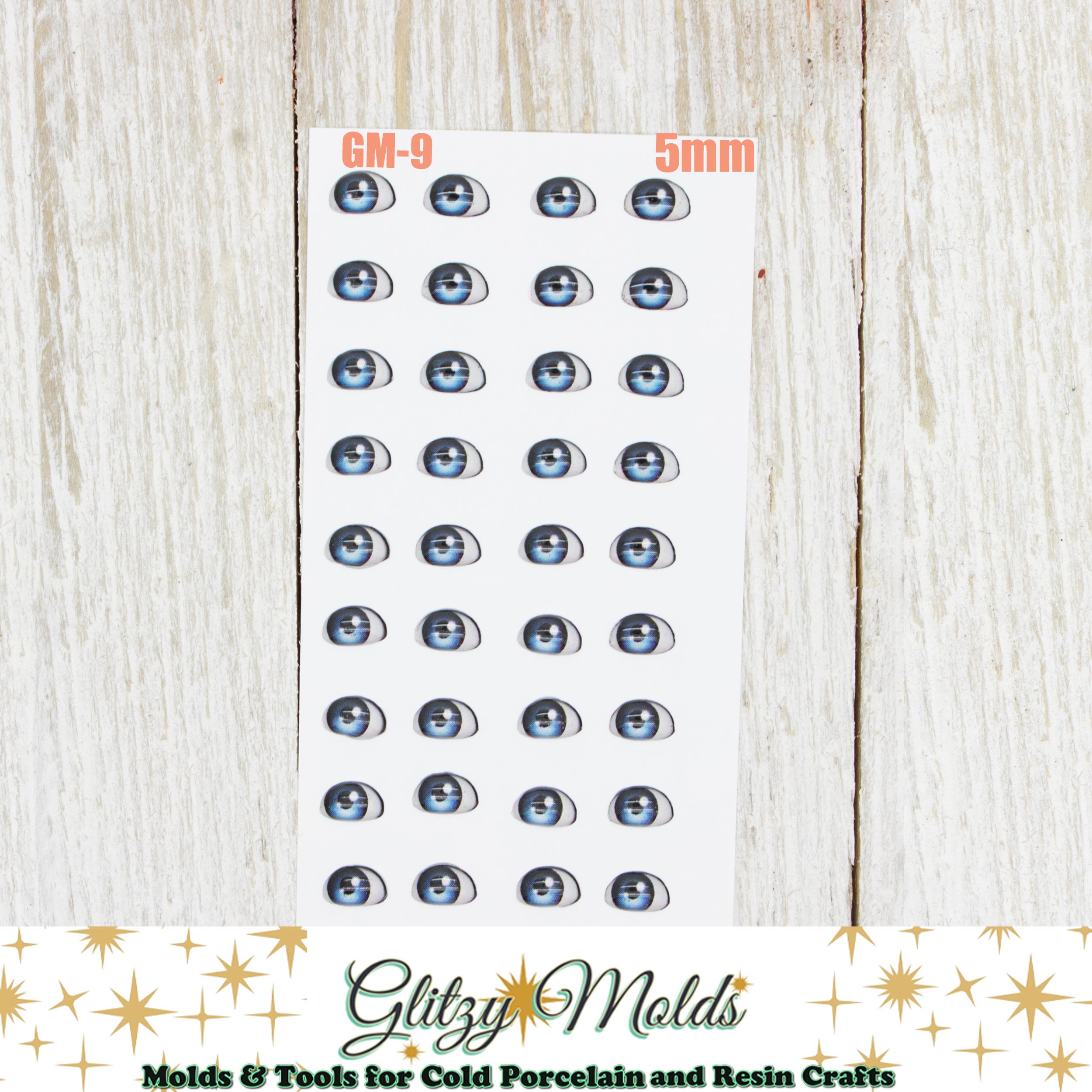 3D Eye Stickers 3D Resin Eyes 3D eyes for Dolls 5mm Resin Etsy