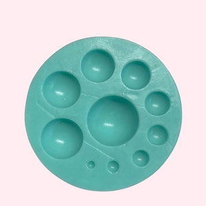 Silicone Mold, Simi Circle Mold, Mini Dome Mold, Molde, Porcelana Fria