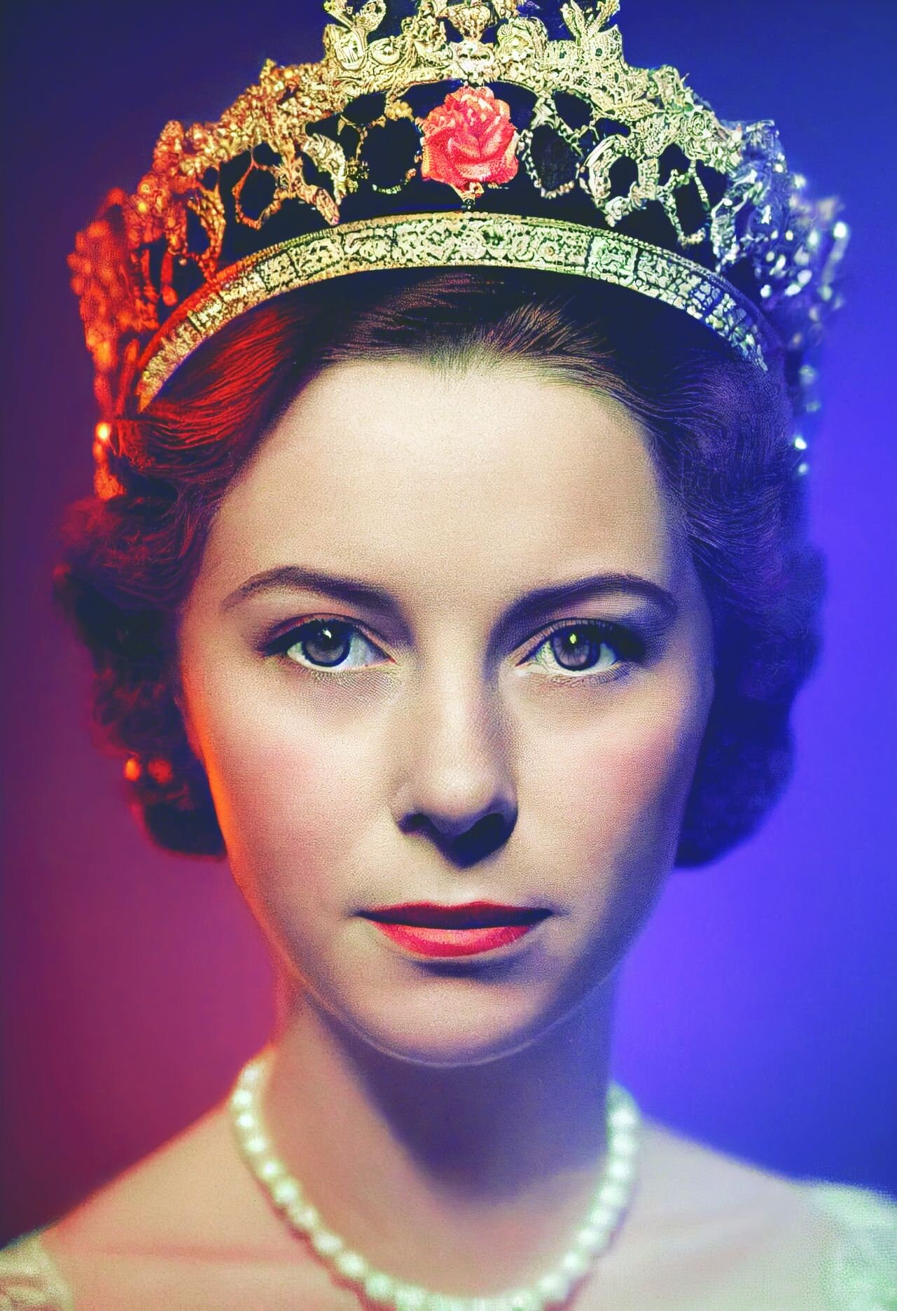 Queen Elizabeth 2 Digital Poster High Quality Digital Posters Etsy