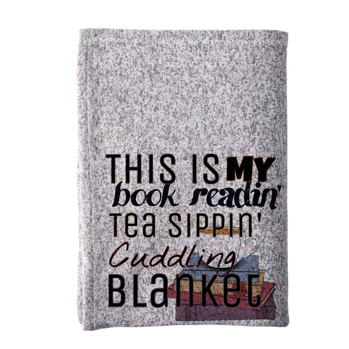 Fleece blanket sublimation blanket book blanket Etsy