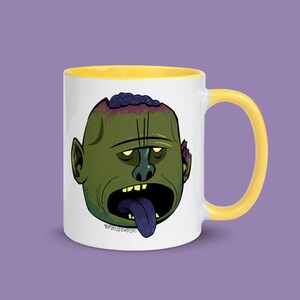 Zombie-Becher | Horror-Becher | Walking Dead | Halloween-Dekor | Horror-Cartoon | Keramik Kaffeebecher | Videospiel Tassen