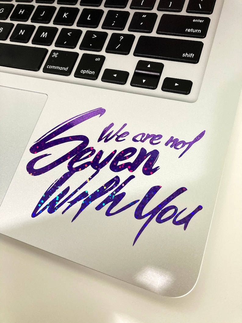 We are Bulletproof: the Eternal BTS Anniversary Vinyl Decal Sticker image 2