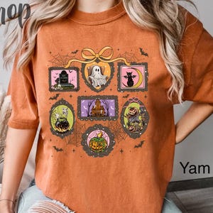 Geister-Katzen-Hemd, Herbst-gruselige Katzen-T-Shirt, Girly Halloween-Geschenke, Girly gruseliges Jahreszeit-Hemd, Halloween-Kürbis-Hemd, Halloween-schwarze Katzen-T-Stück