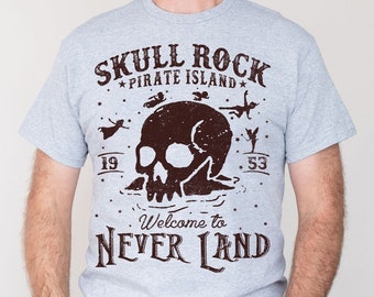 Skull Rock Pirate Island Shirt, Peter Pan Shirt, Disney Peter Pan Shirt, Magic Kingdom Shirt, Neverland Shirt, Comfort Colors Shirt, WDW