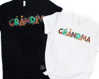 Encanto Grandma and Grandpa shirt, Mirable Madrigal shirt, Mother's Day Father's Day Shirt, Encanto Tee, Matching Family Vacation Shirt