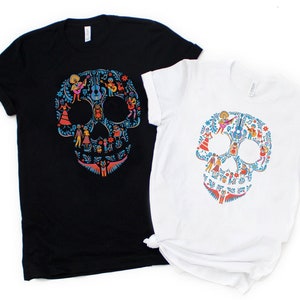 Chanel skull t shirt cheap