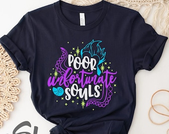 Poor Unfortunate Souls Shirt, Ursula Shirt, Ursula Villain Shirt, Epcot Villains Shirt, The Little Mermaid Shirt, Under The Sea Shirts