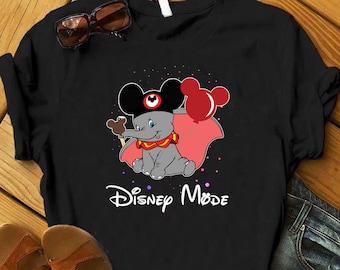 Dumbo Disney shirt, Disney Mode shirts, Dumbo shirt, Disney bijpassende familie shirts, vakantie shirts, schattige Disney shirts, olifant shirt