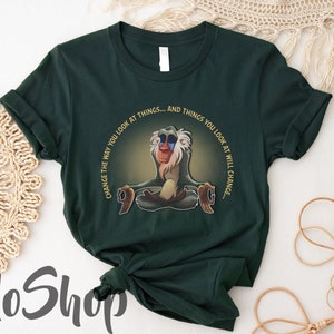 Lion King Shirt, Rafiki Shirt, Magic Kingdom Family Vacation Shirt, Positive Vibes Shirt, Rafiki Quotes, Simba Shirt, Hakuna Matata
