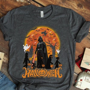 Darth Vader Halloween Tee Shirt, Star wars Halloween Gift, Star Wars Trick Or Treat Shirt, Halloween Party Shirt, Not So Scary, Spooky Vibes
