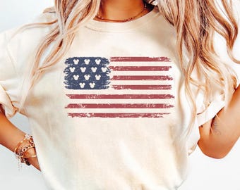 Magical USA Flag Shirt, 4th of July Shirt, 250 Years Patriotic T-Shirt, Retro American Flag Shirt, Family Independence Day Shirts
