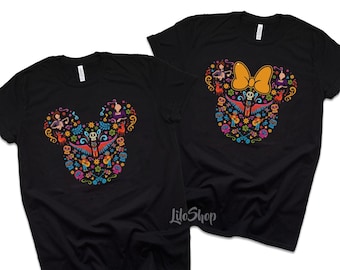 Halloween Couple Shirt, Halloween Family Matching Shirt, Coco Couple Comfort Colors Shirt, Day of The Dead, Halloween gifts