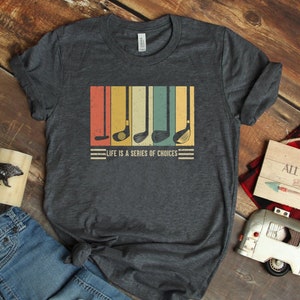 Gifts For Golfers, Golf Gift Shirt, Golf T-Shirt, Golf Clubs Shirt, Golf Shirt, Men&#39;s Golf Gift, Dad T-Shirts Gifts, Golf Ball Tees, Par Tee