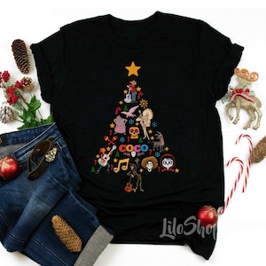 Un Poco Loco Christmas Tree Shirt, Disney Poco Christmas Shirt, Un Poco Loco Family Matching Shirt, Christmas Gifts, Coco Family Shirts