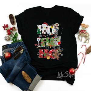 Toy Story Christmas Tee Shirt, Woody Christmas shirt, Ho Ho Ho Shirt, Christmas Party Shirt, Christmas Family Shirt, Snowflake shirt, Santa