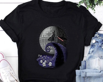 Star Wars Nightmare Before Christmas Tee Shirt, Disney Shirts, Star Wars Shirt, galaxy's edge, Star Wars Family, Disney Vacation Shirt