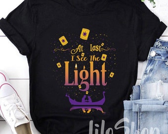 Tangled Dream Shirt, Flynn Rapunzel Shirt, At Last I See The Light, Tangled Tee, Rapunzel Tangled Princess, Lost Princess, Magic Kingdom Tee