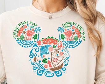 Moana Shirt, Come What May I Know The Way, Maui Shirt, Polynesian Hawaiian Tee, Moana Family Vacation