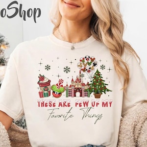 These Are a Few of my Favorite Things Christmas Shirt, Snacks Christmas Shirt, Christmas Castle Shirt, Family Christmas Shirts, Xmas Gift