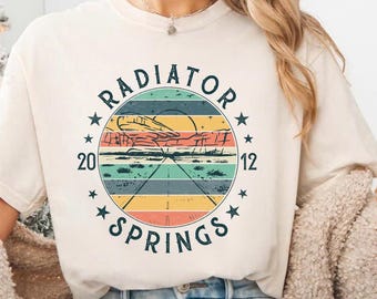 Radiator Springs Shirt, Autos Familienurlaub T-Shirt, Radiator Springs Racers, Kalifornien Abenteuer Reise Shirt, Radiator Springs National Park