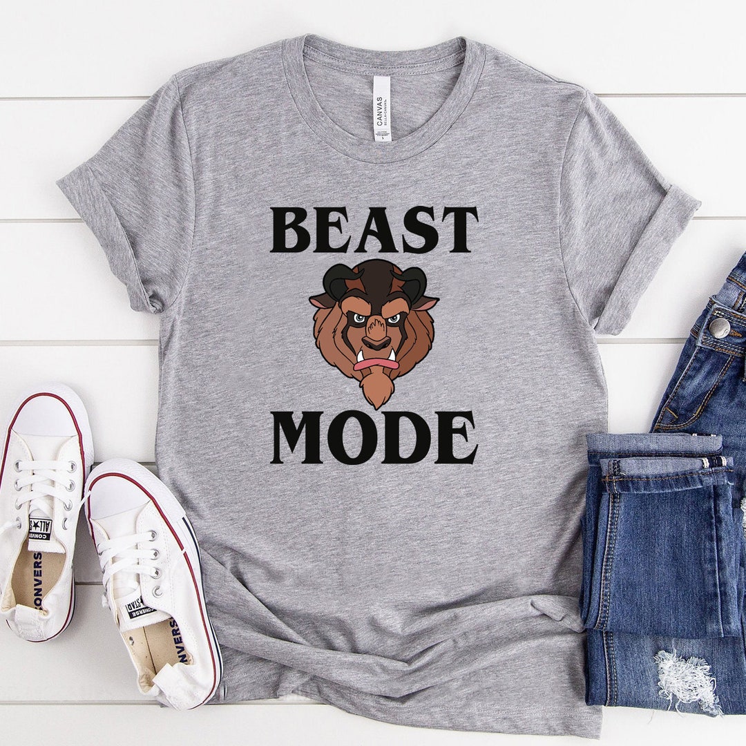 Beast Mode Shirt, Beast Shirt, Beast Disney Shirt, Disney Shirt, Disney ...