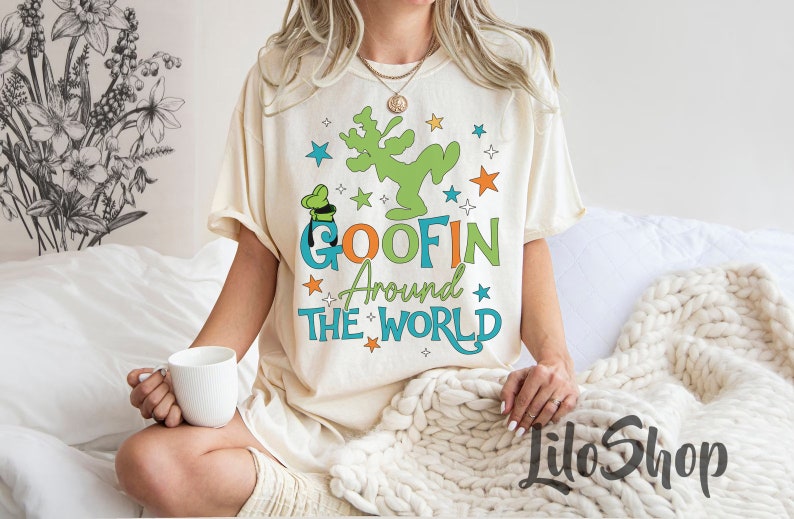 Funny Goofy Shirt, Goofy Dog Around Shirt, Goofy Fan Tee, Goofy Tee for