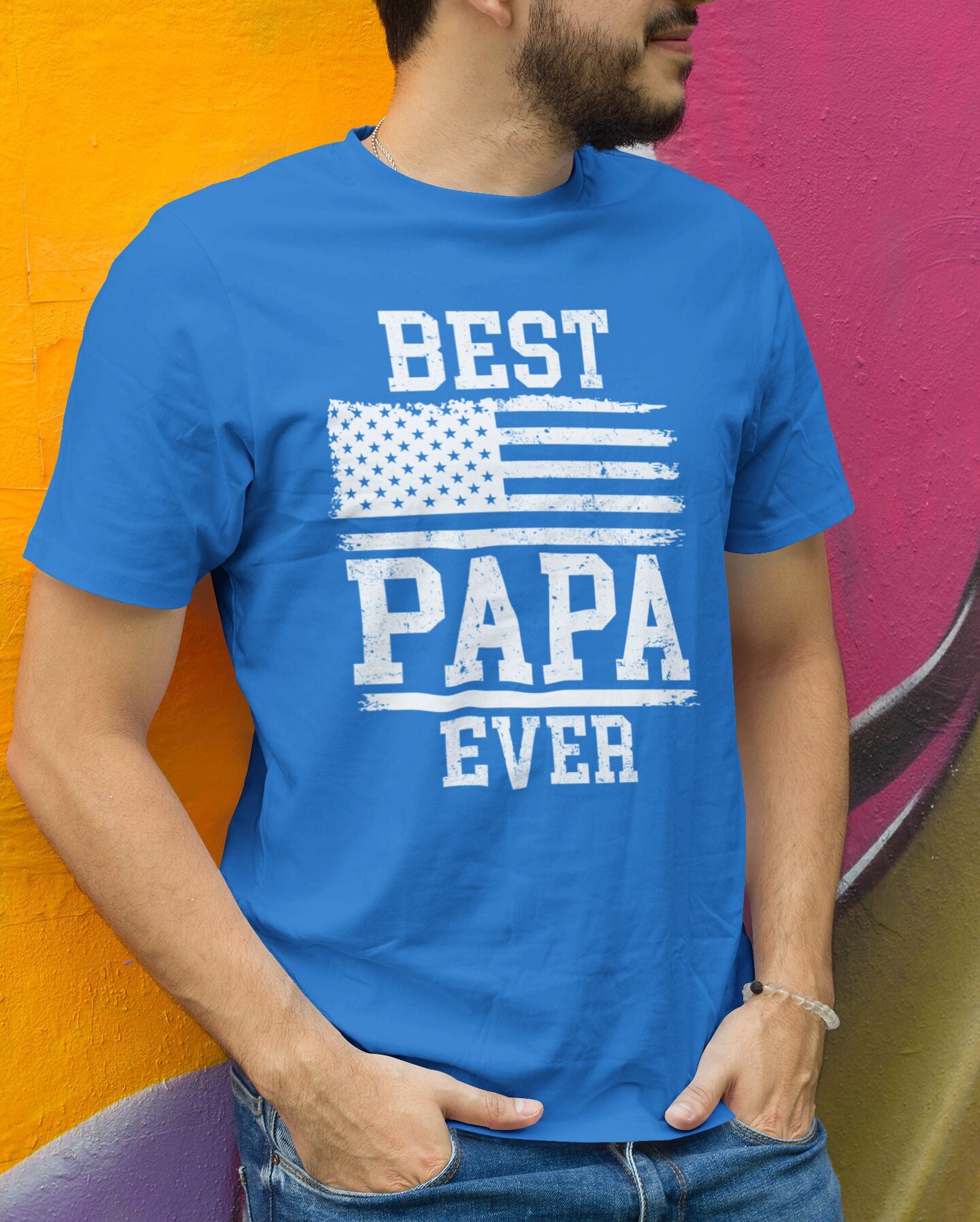 Best Papa Ever Shirt Best Dad Ever Papa Gifts Gift for Dad - Etsy