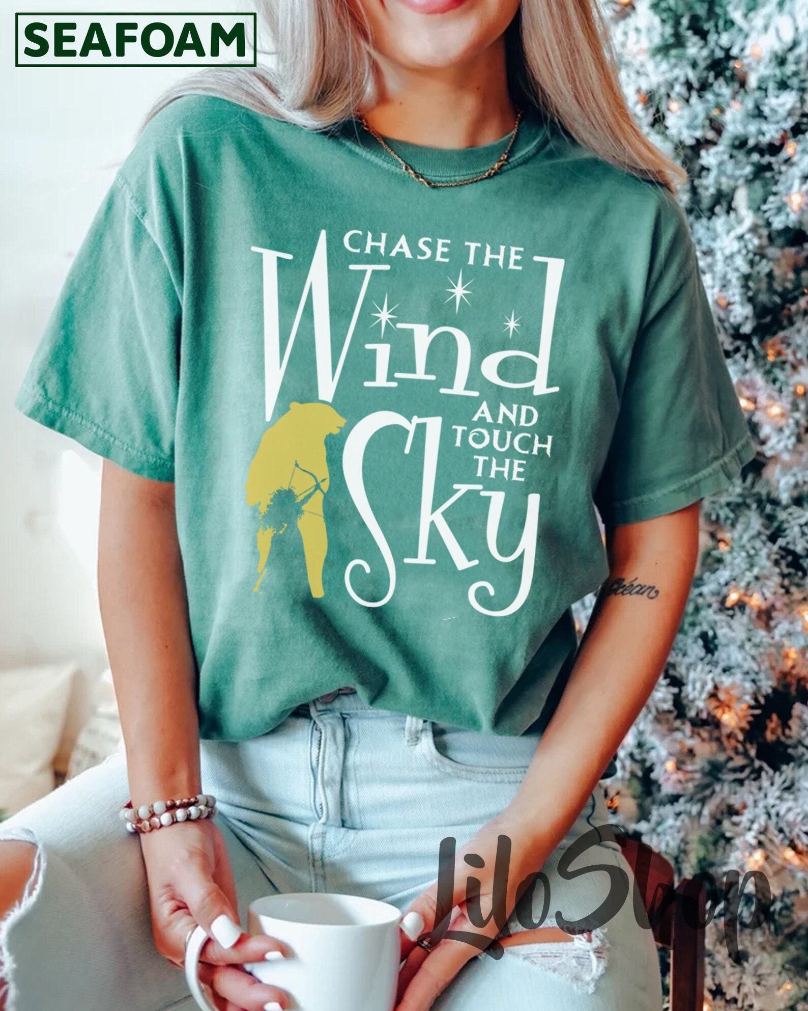 Brave Shirt, Chase the Wind And Touch The Sky Shirt, Princess Merida Brave Shirt, Magic Kingdom Shirt, Christmas Gift, Birthday Gifts