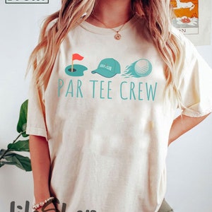 Par Tee Crew Shirt, Golf Liebhaber Shirt, Frauen Golf Shirt, Geschenk für Golfer, Mama Golf Shirt, Par Tee Mama Shirt, Golf Party Shirts