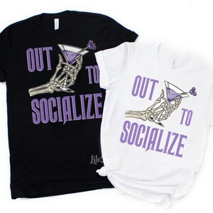 Haunted Mansion Out to Socialize Halloween Shirt, Magic Kingdom Shirt, Haunted Mansion Halloween Tee, Haunted Mansion Comfort Color Shirt