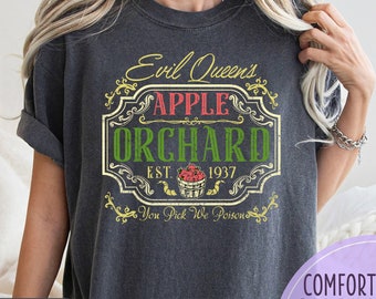 Evil Queen's Apple Orchard Shirt, Evil Queen Shirt, You Pick We Poison Shirt, Poison Apple Shirt, Snow White Tee