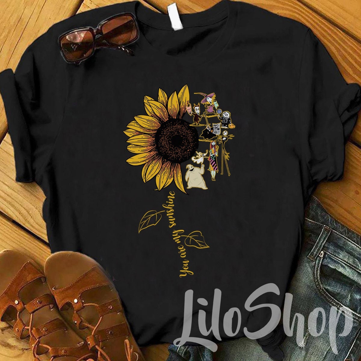 My Sunshine-Bowling Sunflower T-Shirt My Sunshine-Bowling Sunflower T-Shirt